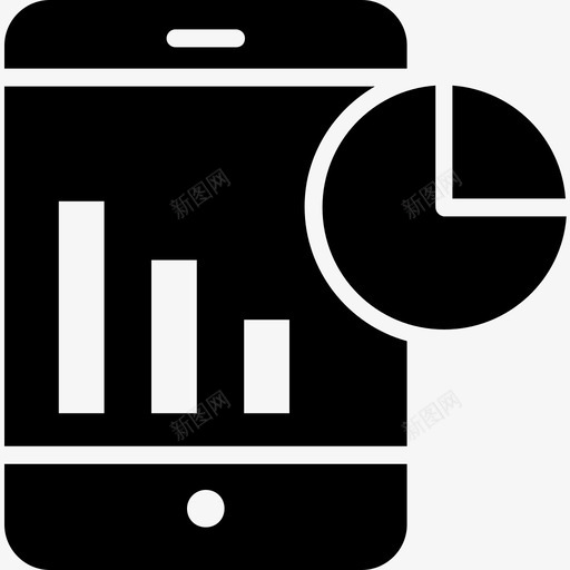 移动图形仪表板信息图表图标svg_新图网 https://ixintu.com 业务图表和图表glyph64 仪表板 信息图表 移动图形 统计信息