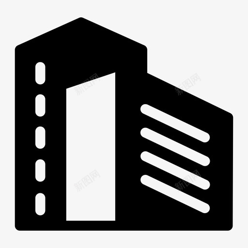 建筑物公寓酒店图标svg_新图网 https://ixintu.com 公寓 办公室 建筑物 摩天大楼 酒店