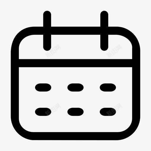 列表-天数svg_新图网 https://ixintu.com 列表-天数
