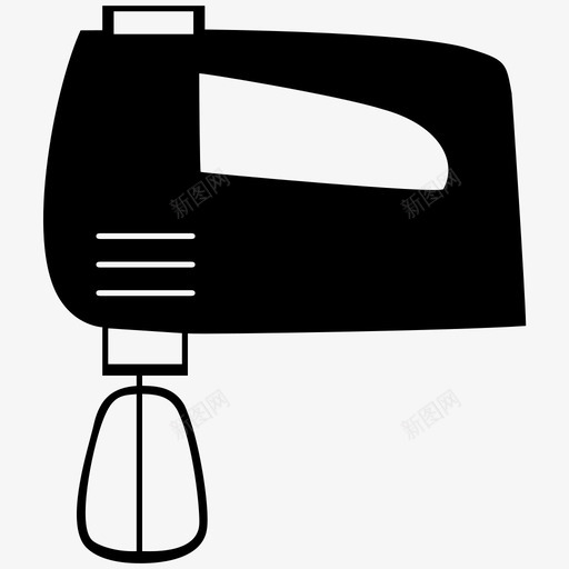 手动搅拌机食品厨房图标svg_新图网 https://ixintu.com 厨房 手动搅拌机 搅拌器 食品