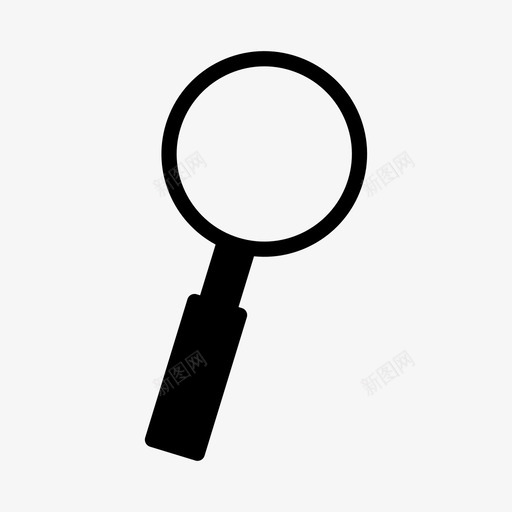 放大镜聚焦搜索图标svg_新图网 https://ixintu.com 搜索 放大镜 查看 缩放 聚焦