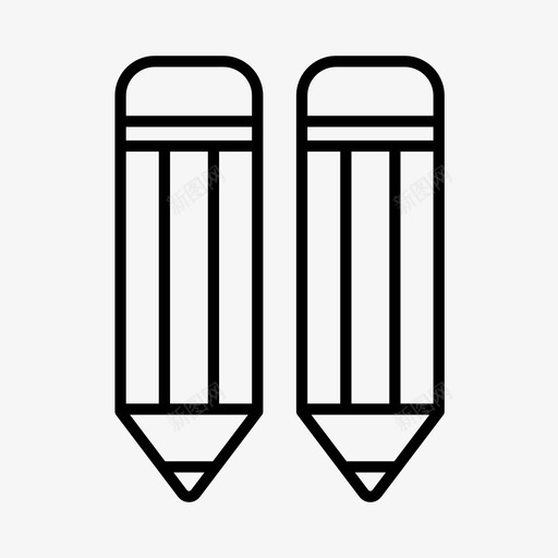 铅笔婴儿预科学校图标svg_新图网 https://ixintu.com 婴儿 学前班 幼儿 铅笔 预科学校