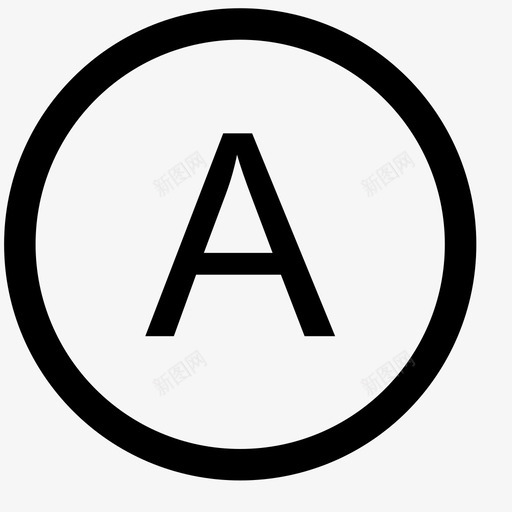 Asvg_新图网 https://ixintu.com A 看图识字卡,看图识字