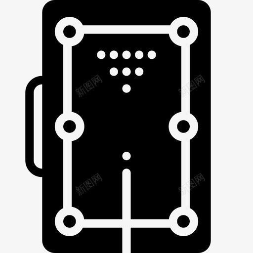 斯诺克桌桌球桌娱乐图标svg_新图网 https://ixintu.com 娱乐 娱乐固体 斯诺克桌 桌球桌 游泳池