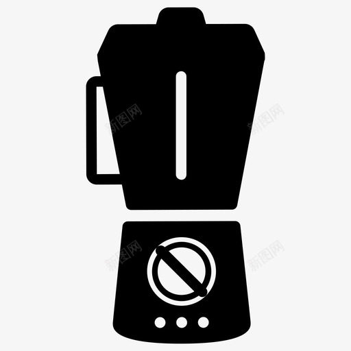 搅拌机烹饪食品图标svg_新图网 https://ixintu.com 厨房 厨房2 处理器 搅拌机 烹饪 食品