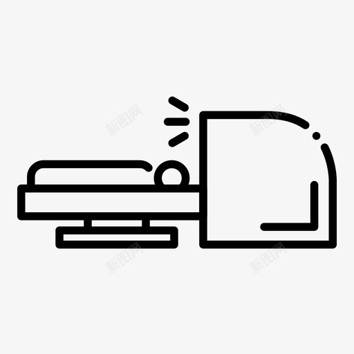cat扫描健康医院图标svg_新图网 https://ixintu.com cat扫描 健康 医学 医院 实验室