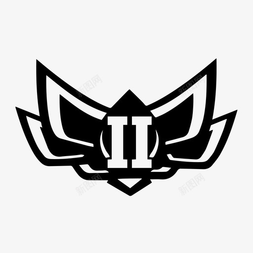 等级2svg_新图网 https://ixintu.com 等级2 icon-0011-2