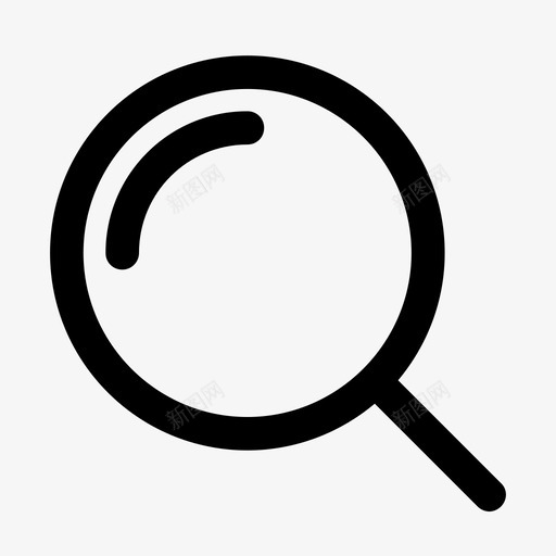 搜查侦探放大镜图标svg_新图网 https://ixintu.com 侦探 搜查 放大镜