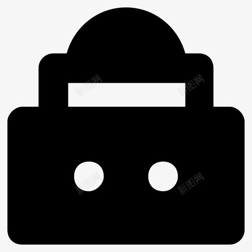 机器人自动化机械图标svg_新图网 https://ixintu.com 机器人 机器人字形16 机器人脸 机械 自动化
