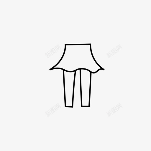 裙装裤装svg_新图网 https://ixintu.com 裙装裤装