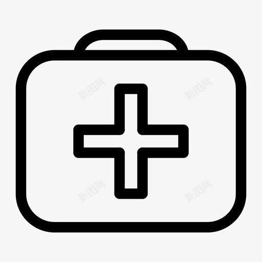 急救箱护理健康图标svg_新图网 https://ixintu.com 健康 急救箱 护理