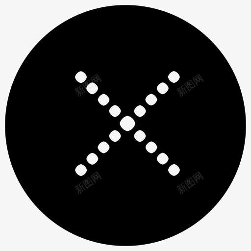 十字箭头插入符号图标svg_新图网 https://ixintu.com 十字 插入符号 点图标 箭头