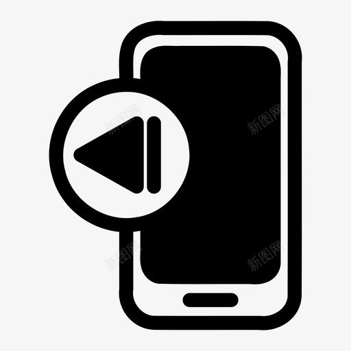 以前的智能手机手机屏幕通知图标svg_新图网 https://ixintu.com 以前的智能手机 屏幕通知 左边 手机 这边