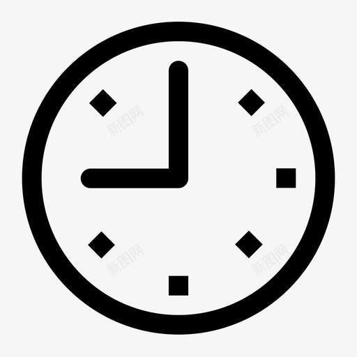 时长svg_新图网 https://ixintu.com 时长 icon-0009-7