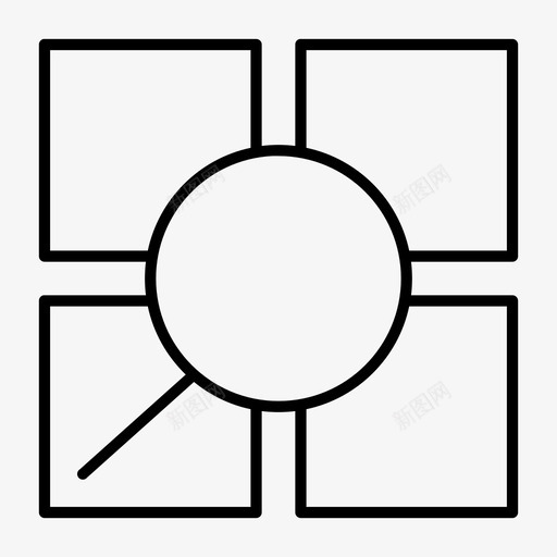 搜索应用程序android放大镜图标svg_新图网 https://ixintu.com android 手机 搜索应用程序 放大镜