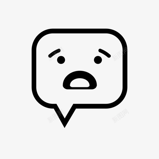 担心言论泡沫引用说图标svg_新图网 https://ixintu.com 什么 引用 慌张 担心 担心言论泡沫 说 谈