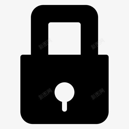 储物柜锁定保护图标svg_新图网 https://ixintu.com 保护 储物柜 安全 安全标志符号图标 锁定