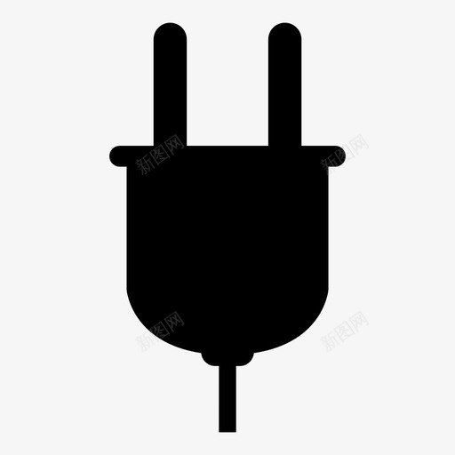 叉子电图标svg_新图网 https://ixintu.com 叉子 电