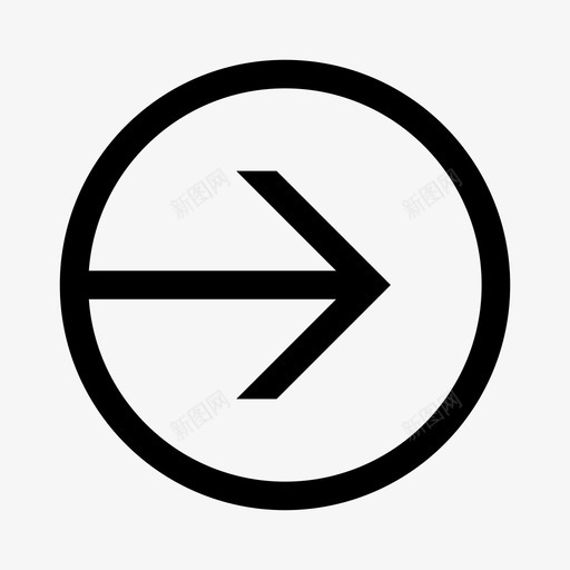 箭头右边图标svg_新图网 https://ixintu.com 右边 箭头