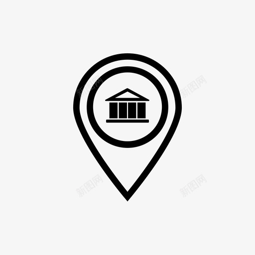 引脚气缸组地图引脚图标svg_新图网 https://ixintu.com 地图引脚 引脚 引脚线 气缸组