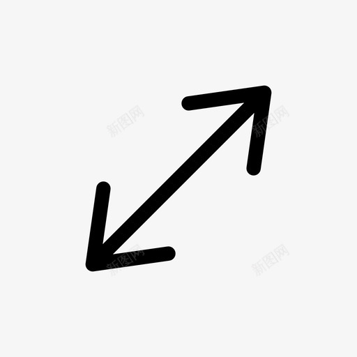 箭头移动反向图标svg_新图网 https://ixintu.com 反向 相反 移动 箭头 调整大小