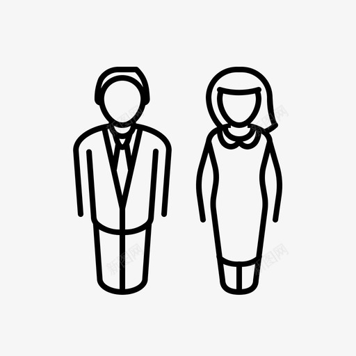 财务顾问男人专业人士图标svg_新图网 https://ixintu.com 专业人士 女人 男人 财务顾问 金融偶像