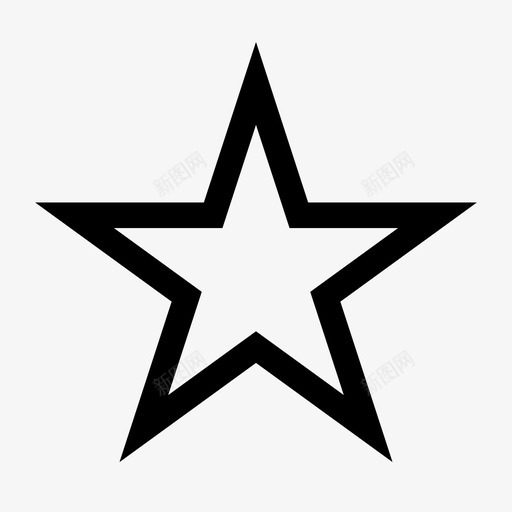 恒星星座五边星图标svg_新图网 https://ixintu.com 五边星 几何学 恒星 星座 星系 简单形状和恒星