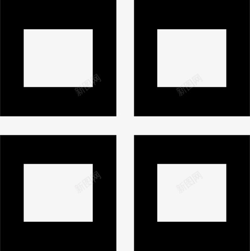 窗户配件通风口图标svg_新图网 https://ixintu.com 窗户 装饰品 通风口 配件