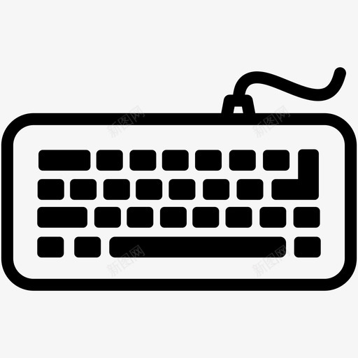 键盘硬件按键图标svg_新图网 https://ixintu.com web250 按键 硬件 类型 键盘