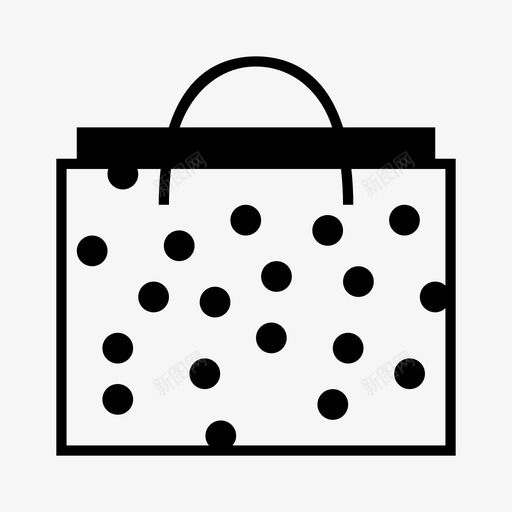 购物袋网店纸袋图标svg_新图网 https://ixintu.com 纸袋 网店 购物 购物袋