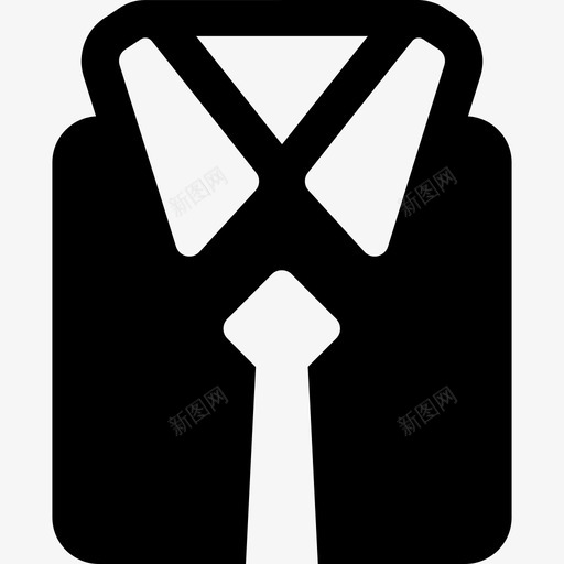 男装时装商场图标svg_新图网 https://ixintu.com 商场 时装 男装