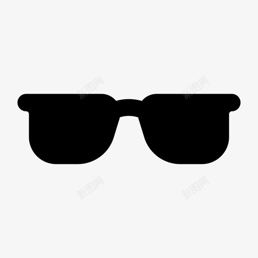 太阳镜眼镜衣服和配件图标svg_新图网 https://ixintu.com 太阳镜 眼镜 衣服和配件