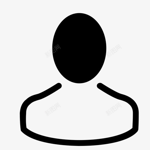 个人资料头像界面图标svg_新图网 https://ixintu.com 个人资料 头像 用户 界面 社交媒体 社交网络