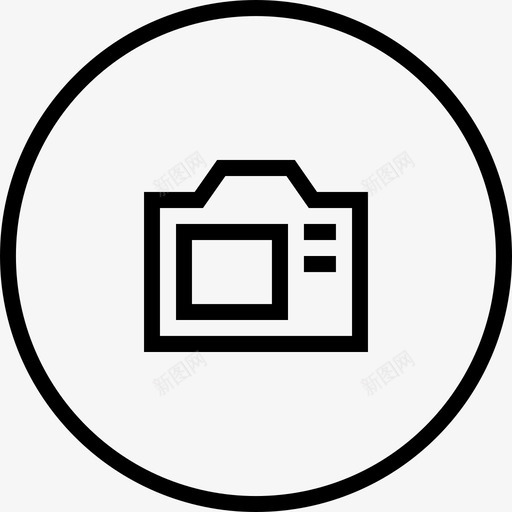 照相机数码相机镜头图标svg_新图网 https://ixintu.com 图片 基本工具01 数码相机 照片 照相机 镜头