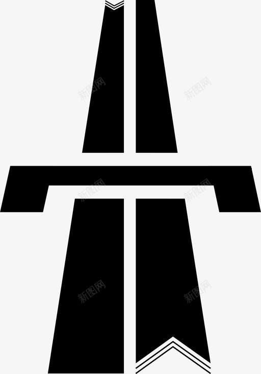 公路桥梁道路图标svg_新图网 https://ixintu.com 公路 桥梁 街道标志 路标 道路