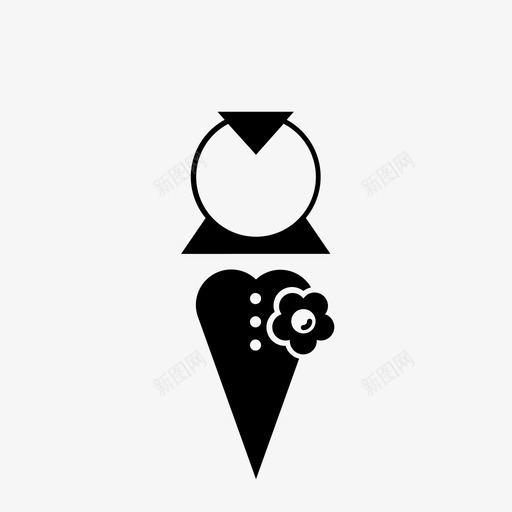 新娘婚姻婚礼图标svg_新图网 https://ixintu.com 女人 婚姻 婚礼 新娘
