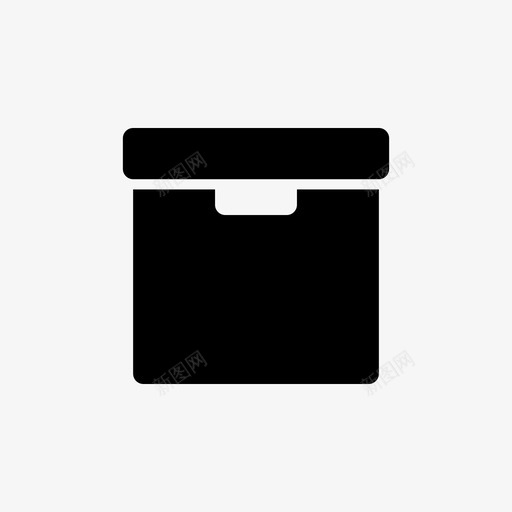 档案箱图标svg_新图网 https://ixintu.com 档案箱