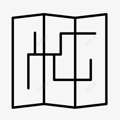 地图嘉年华马戏团图标svg_新图网 https://ixintu.com 博览会 嘉年华 嘉年华和马戏团 地图 抵押品 航海 马戏团