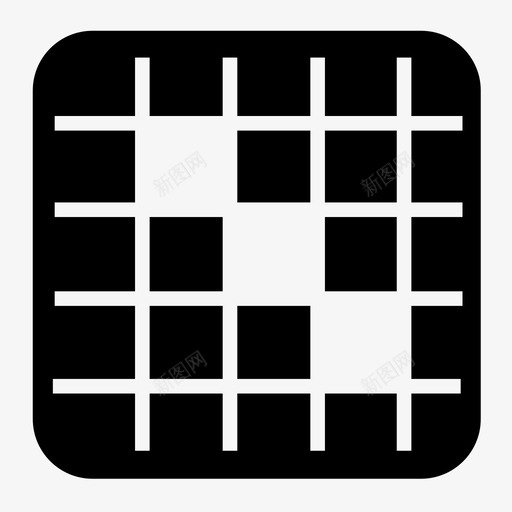 格子-画svg_新图网 https://ixintu.com 格子-画