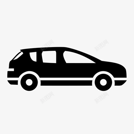 SUV车型svg_新图网 https://ixintu.com SUV车型