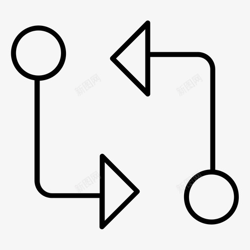 比较git图标svg_新图网 https://ixintu.com 比较git