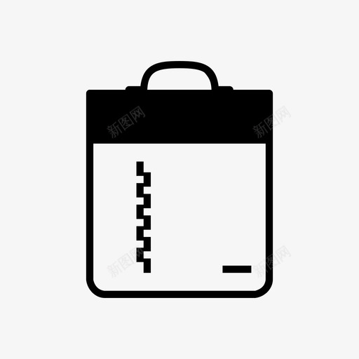 公文包包工作图标svg_新图网 https://ixintu.com 公文包 办公室 包 工作 皮革