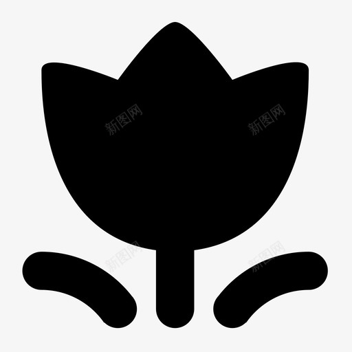 送花svg_新图网 https://ixintu.com 送花