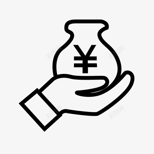 帮人垫付svg_新图网 https://ixintu.com 帮人垫付