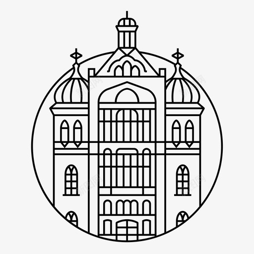 麦德林教堂哥伦比亚图标svg_新图网 https://ixintu.com 南美洲城市的标志 哥伦比亚 地标 教堂 毒品 麦德林
