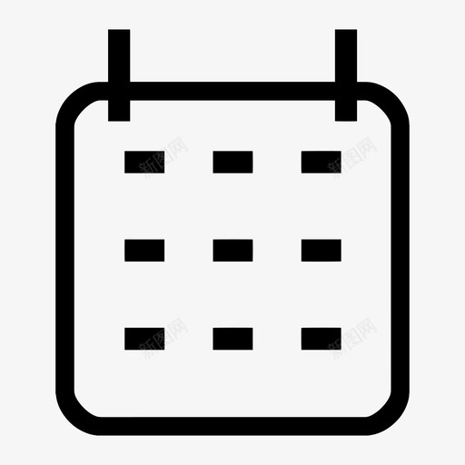 财经日历(下)svg_新图网 https://ixintu.com 财经日历(下)