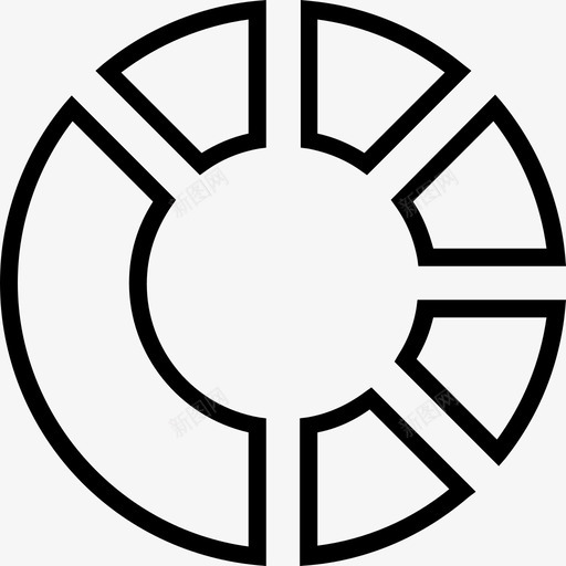 图表圆圈图圆环图图标svg_新图网 https://ixintu.com 商业图表和图表第64行 图形 图表 圆圈图 圆环图