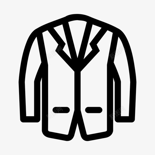 小西装服装连衣裙图标svg_新图网 https://ixintu.com 制服 小西装 服装 职业装 西装 连衣裙