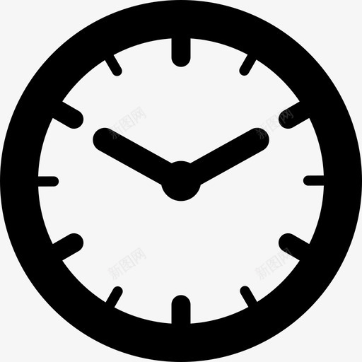 挂钟校服图标svg_新图网 https://ixintu.com 挂钟 校服