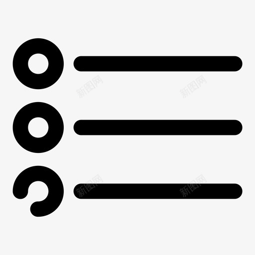 列表项目符号列表检查列表图标svg_新图网 https://ixintu.com 列表 常用剪切 检查列表 索引 菜单 项目 项目符号列表